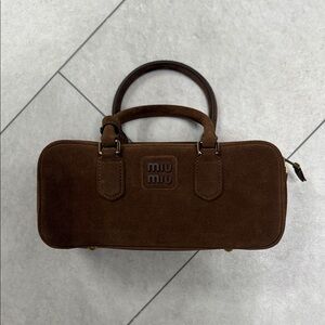 Brown Suede Bag